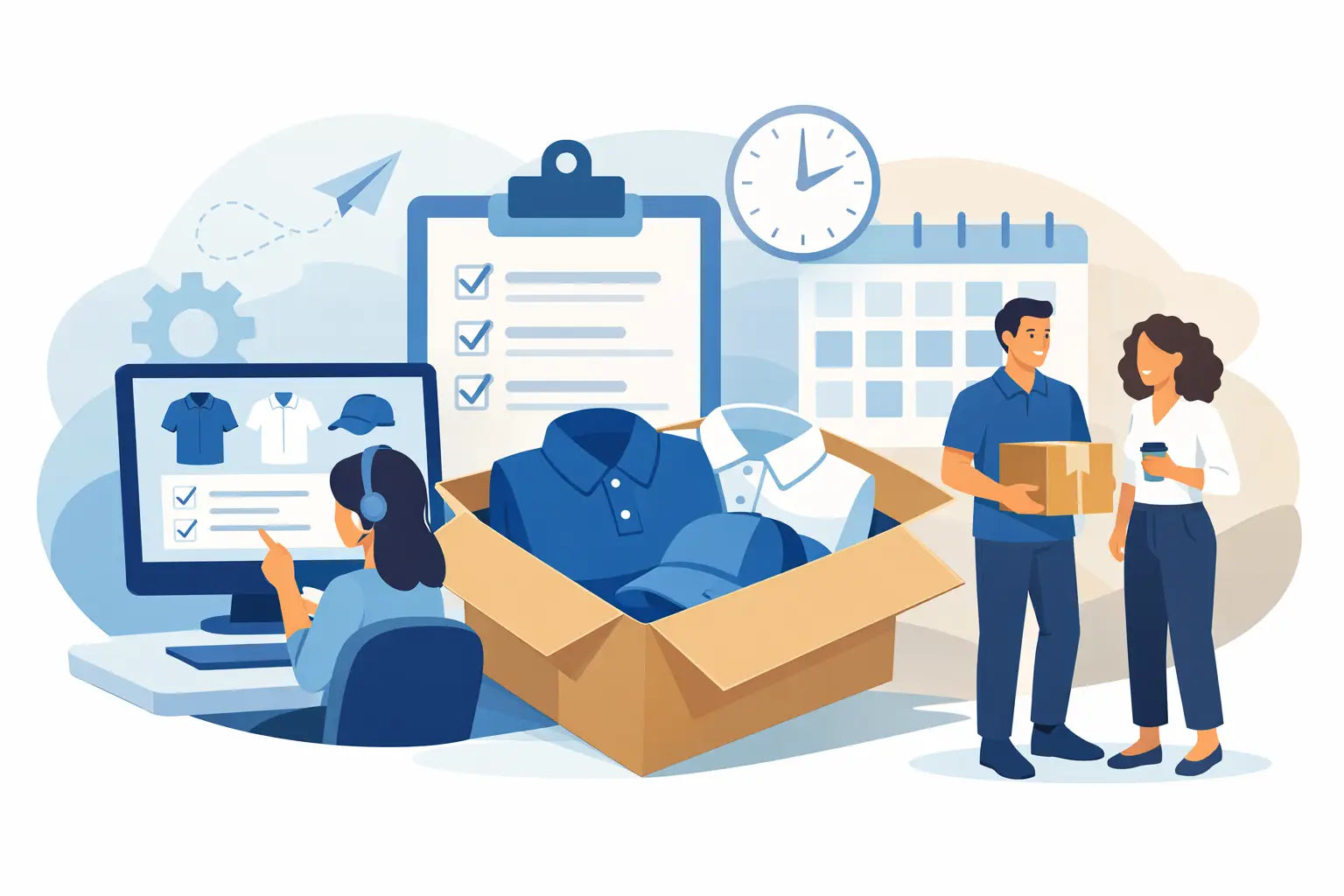 How to Order Uniforms for New Hires on Time