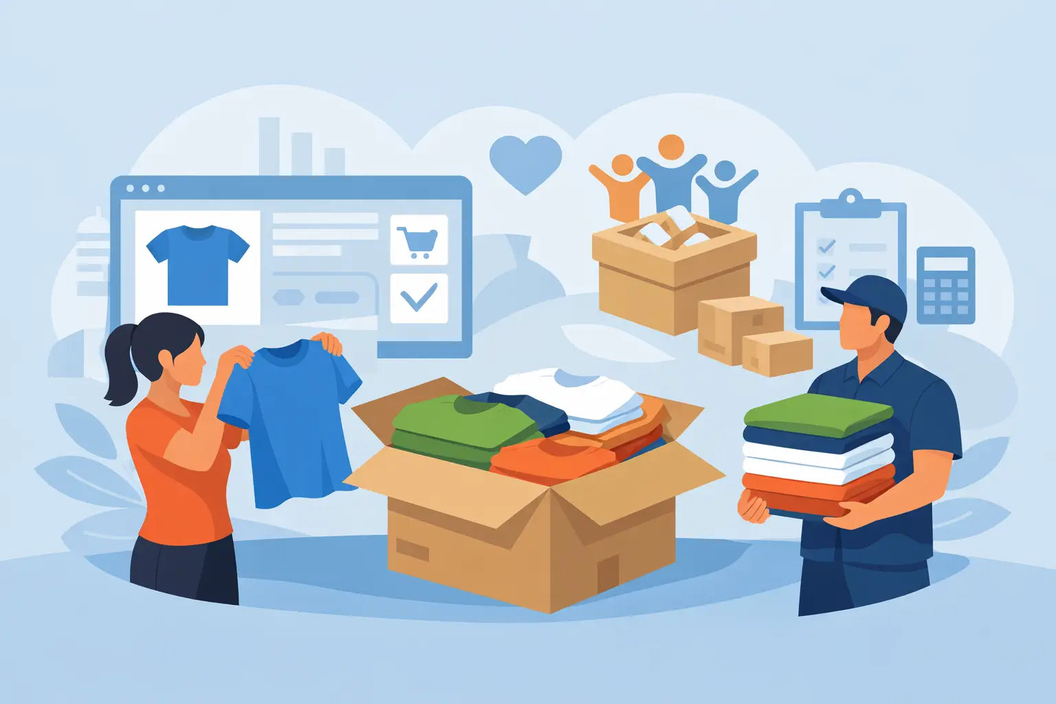 How to Buy Bulk Shirts for Fundraisers