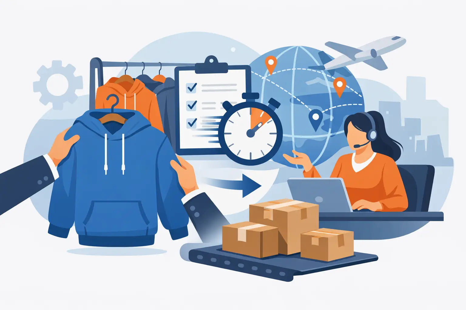 How to Source Team Hoodies Without Delays