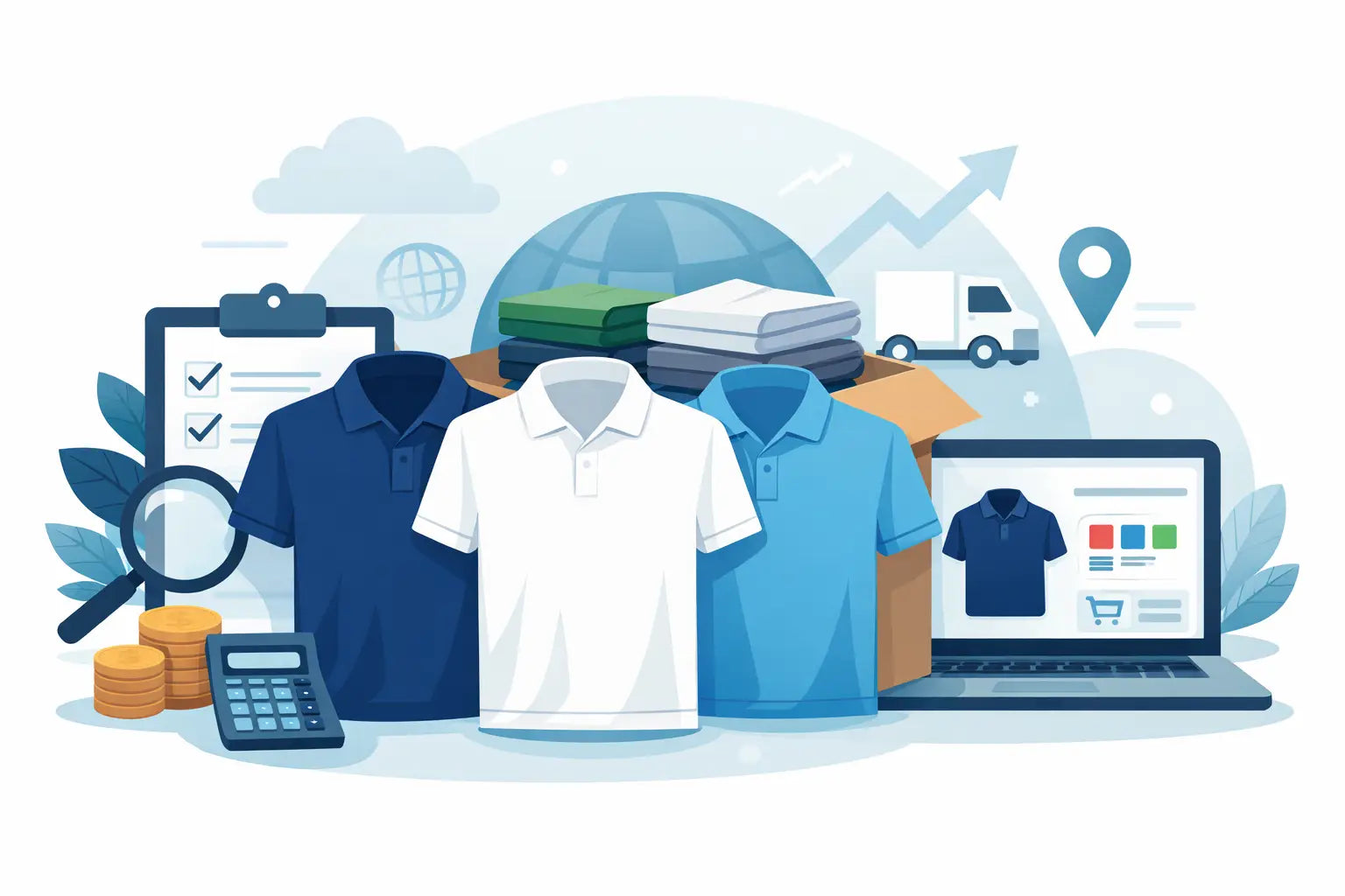 How to Buy Bulk Blank Polos Online for Less