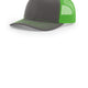 Charcoal/ Neon Green