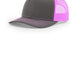 Charcoal/ Neon Pink