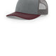 Heather Grey/ Charcoal/ Maroon