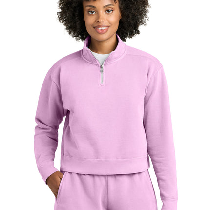 Comfort Colors ®  Women's Mid-Length 1/4-Zip Sweatshirt 1580L
