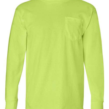 Unisex USA-Made Long Sleeve Pocket T-Shirt