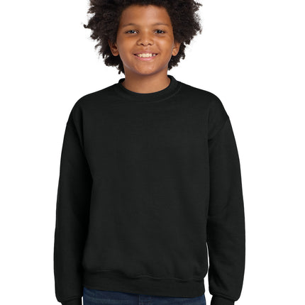 Gildan ®  Youth Heavy Blend™ Crewneck Sweatshirt.  18000B