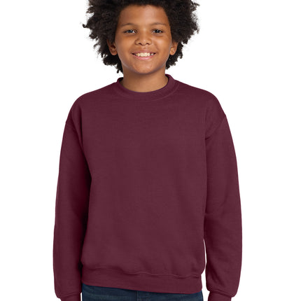 Gildan ®  Youth Heavy Blend™ Crewneck Sweatshirt.  18000B