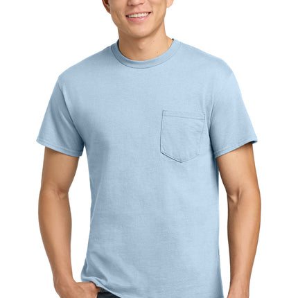 Gildan ®  - Ultra Cotton ®  100% US Cotton T-Shirt with Pocket.  2300