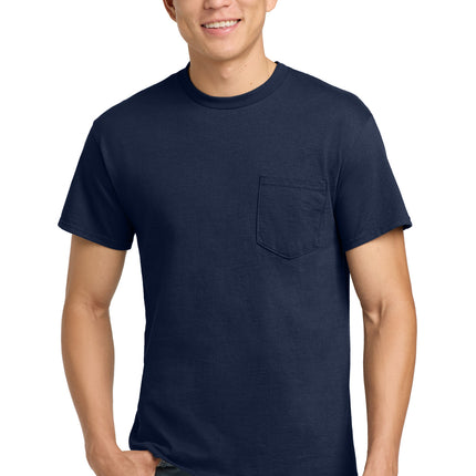 Gildan ®  - Ultra Cotton ®  100% US Cotton T-Shirt with Pocket.  2300