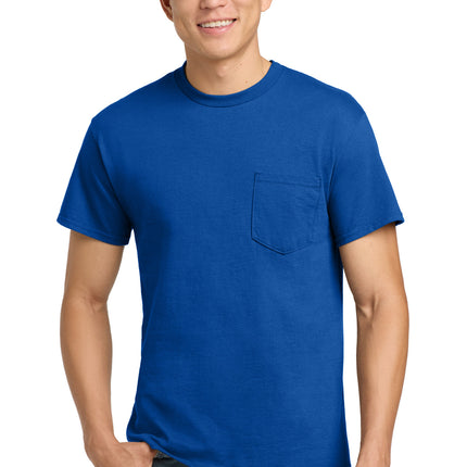 Gildan ®  - Ultra Cotton ®  100% US Cotton T-Shirt with Pocket.  2300