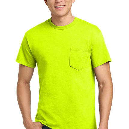 Gildan ®  - Ultra Cotton ®  100% US Cotton T-Shirt with Pocket.  2300