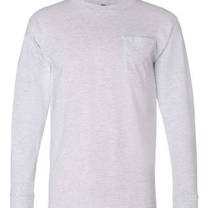 Unisex USA-Made Long Sleeve Pocket T-Shirt