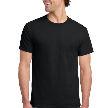 Jerzees ®  -  Dri-Power ®  50/50 Cotton/Poly Pocket T-Shirt.  29MP