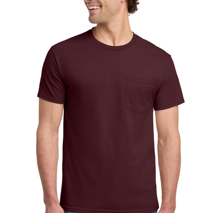 Jerzees ®  -  Dri-Power ®  50/50 Cotton/Poly Pocket T-Shirt.  29MP