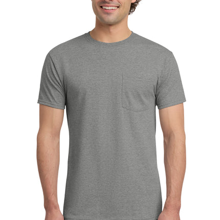 Jerzees ®  -  Dri-Power ®  50/50 Cotton/Poly Pocket T-Shirt.  29MP