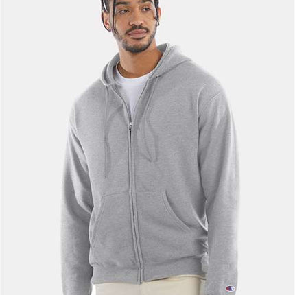 Unisex Powerblend® Full-Zip Hooded Sweatshirt