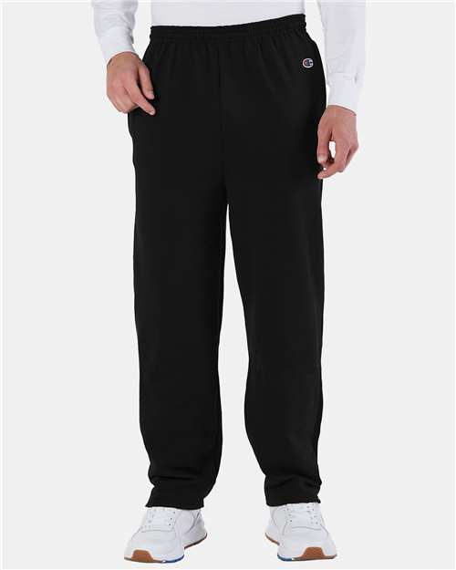 Unisex Powerblend® Open-Bottom Sweatpants with Pockets