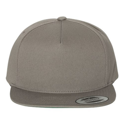 Five-Panel Cotton Twill Snapback Cap
