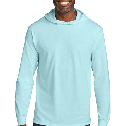 Jerzees Classics ™  Unisex Cotton Long Sleeve Hooded T-Shirt 363LH