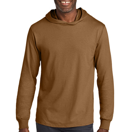 Jerzees Classics ™  Unisex Cotton Long Sleeve Hooded T-Shirt 363LH
