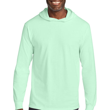 Jerzees Classics ™  Unisex Cotton Long Sleeve Hooded T-Shirt 363LH