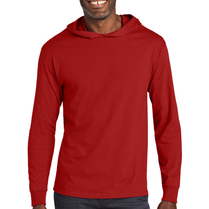 Jerzees Classics ™  Unisex Cotton Long Sleeve Hooded T-Shirt 363LH
