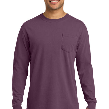 COMFORT COLORS  ®  Heavyweight Ring Spun Long Sleeve Pocket Tee. 4410