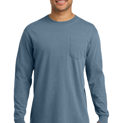 COMFORT COLORS  ®  Heavyweight Ring Spun Long Sleeve Pocket Tee. 4410