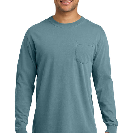 COMFORT COLORS  ®  Heavyweight Ring Spun Long Sleeve Pocket Tee. 4410