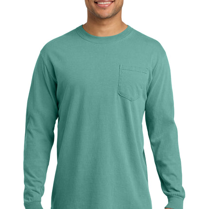 COMFORT COLORS  ®  Heavyweight Ring Spun Long Sleeve Pocket Tee. 4410