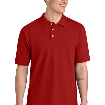 Jerzees ®  Unisex Premium Ring Spun Cotton Pique Sport Shirt 443M