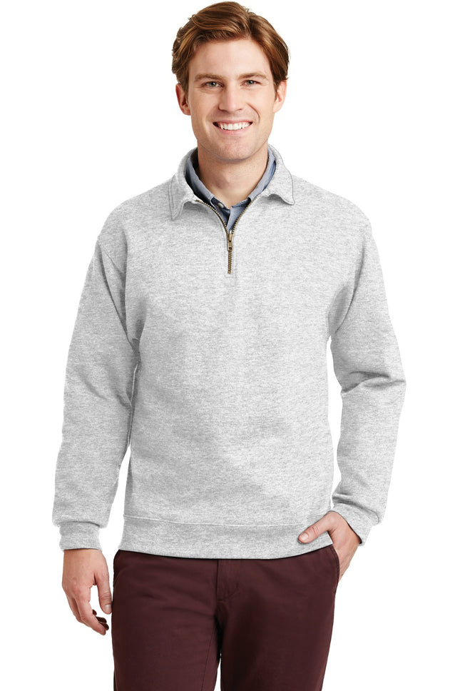 Jerzees ®  Super Sweats ®  NuBlend ®  - 1/4-Zip Sweatshirt with Cadet Collar.  4528M