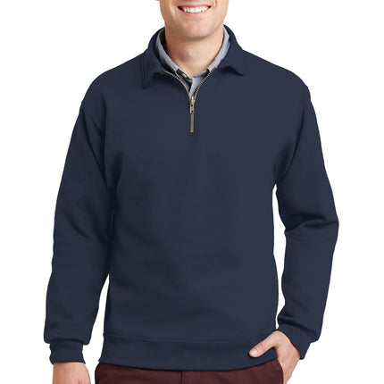 Jerzees ®  Super Sweats ®  NuBlend ®  - 1/4-Zip Sweatshirt with Cadet Collar.  4528M