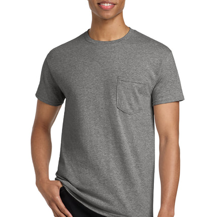 Gildan  ®  Heavy Cotton  ™  100% Cotton Pocket T-Shirt. 5300