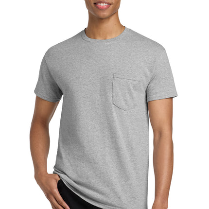 Gildan  ®  Heavy Cotton  ™  100% Cotton Pocket T-Shirt. 5300