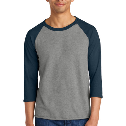 Jerzees ®  Unisex Premium Blend Combed Ring Spun 3/4-Sleeve Raglan 560R