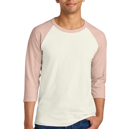 Jerzees ®  Unisex Premium Blend Combed Ring Spun 3/4-Sleeve Raglan 560R
