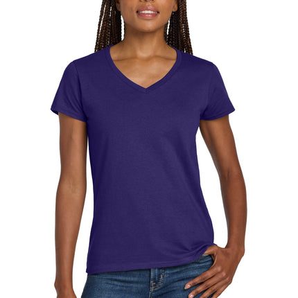 Gildan ®  Women's Heavy Cotton ™  100% Cotton V-Neck T-Shirt. 5V00L