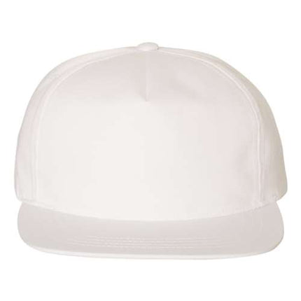 Lightly-Structured Five-Panel Snapback Cap