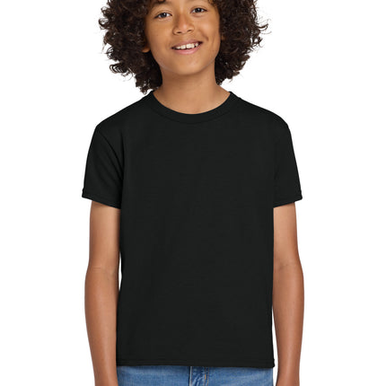 Gildan ®  Youth DryBlend ®  50 Cotton/50 Poly T-Shirt.  8000B