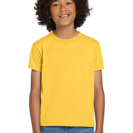 Gildan ®  Youth DryBlend ®  50 Cotton/50 Poly T-Shirt.  8000B