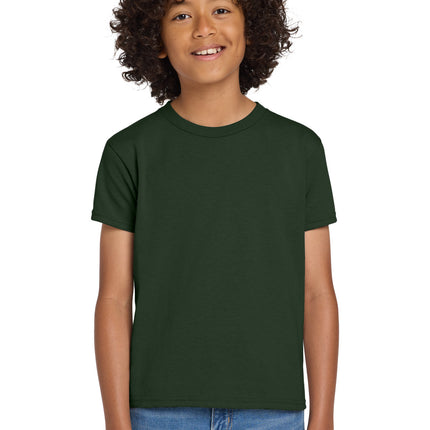 Gildan ®  Youth DryBlend ®  50 Cotton/50 Poly T-Shirt.  8000B