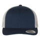 Navy/ Silver