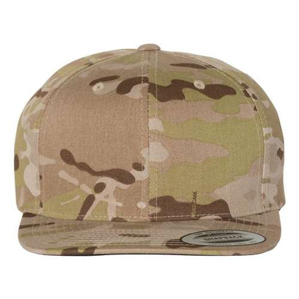 Premium Flat Bill Snapback Cap