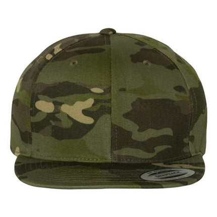 Premium Flat Bill Snapback Cap