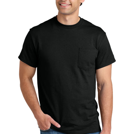 Gildan ®  - DryBlend ®  50 Cotton/50 Poly Pocket T-Shirt. 8300