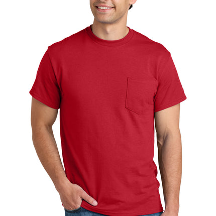 Gildan ®  - DryBlend ®  50 Cotton/50 Poly Pocket T-Shirt. 8300