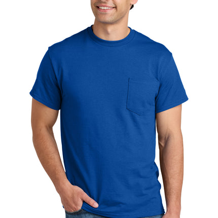 Gildan ®  - DryBlend ®  50 Cotton/50 Poly Pocket T-Shirt. 8300