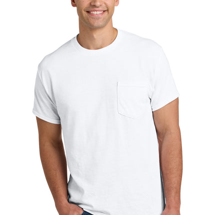 Gildan ®  - DryBlend ®  50 Cotton/50 Poly Pocket T-Shirt. 8300