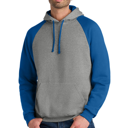Jerzees ®  Unisex NuBlend ®  Colorblock Raglan Hoodie Sweatshirt 96C